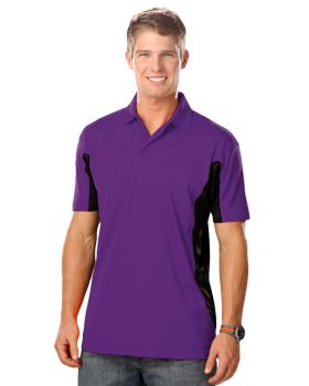 'BG7226 Men's Snag Resist Colorblock Polo'