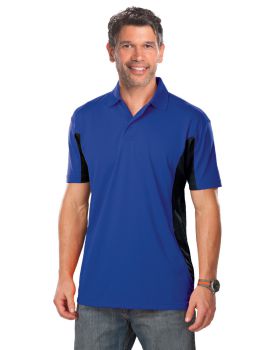 'BG7226 Men's Snag Resist Colorblock Polo'