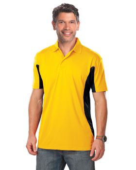 'BG7226 Men's Snag Resist Colorblock Polo'