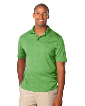 'BG7229 Men's Heathered Polo'