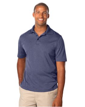 'BG7229 Men's Heathered Polo'