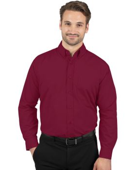 'BG7266 Men's L/S Superblend Poplin Shirt with Matching Buttons'