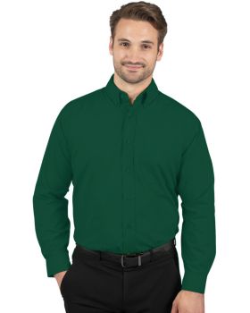 'BG7266 Men's L/S Superblend Poplin Shirt with Matching Buttons'
