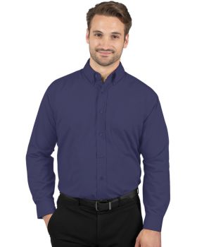 'BG7266 Men's L/S Superblend Poplin Shirt with Matching Buttons'