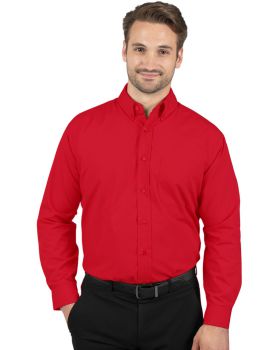 'BG7266 Men's L/S Superblend Poplin Shirt with Matching Buttons'