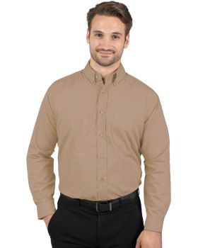 'BG7266 Men's L/S Superblend Poplin Shirt with Matching Buttons'