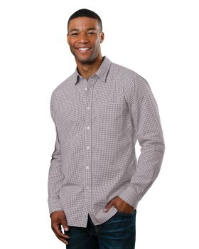 'BG7269 Men’s L/S Gingham Check'