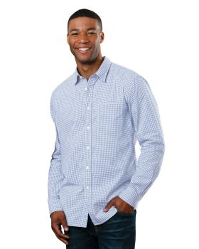 'BG7269 Men’s L/S Gingham Check'