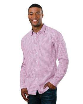 'BG7269 Men’s L/S Gingham Check'