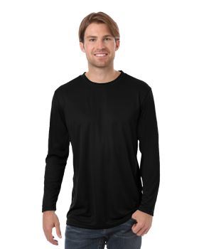 'BG7303 Adult Value Wicking L/S Tee'