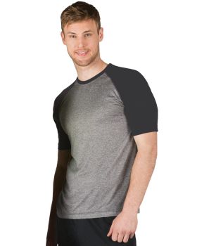 'BG7305 Adult S/S Crew Neck Baseball Tee'