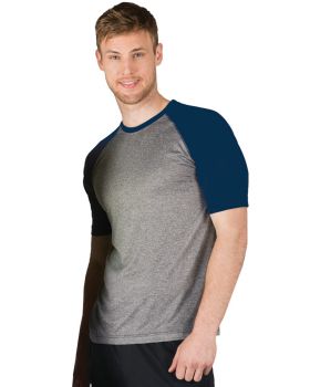 'BG7305 Adult S/S Crew Neck Baseball Tee'