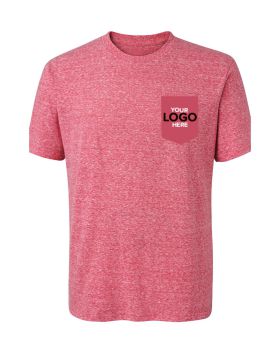 'BG7306H Your Logo Here Adult S/S Crew Neck Triblend T-Shirt'