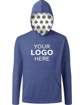 'BG7309H Your Logo Here Triblend Pullover Hoodie'