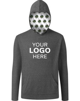'BG7309H Your Logo Here Triblend Pullover Hoodie'