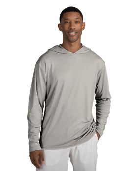 'BG7310 Adult Long Sleeve Hooded Tee'