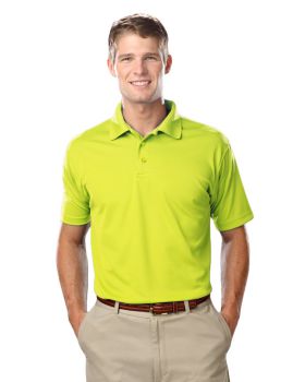 'BG7510 Men's Hi-Visibility S/S Wicking Pique Polo'