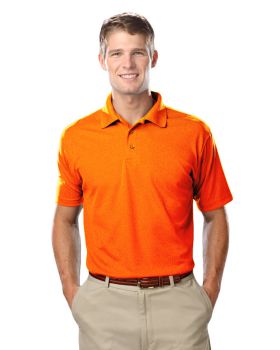 'BG7510 Men's Hi-Visibility S/S Wicking Pique Polo'