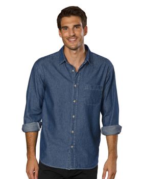'BG8207 Men’s L/S Untucked Denim'