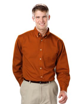 'BG8213 Men's L/S 100% cotton twill Shirt'