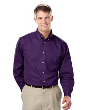 'BG8213 Men's L/S 100% cotton twill Shirt'