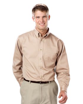 'BG8213 Men's L/S 100% cotton twill Shirt'