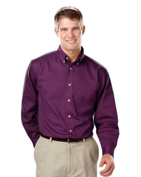 'BG8213 Men's L/S 100% cotton twill Shirt'