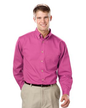 'BG8213 Men's L/S 100% cotton twill Shirt'
