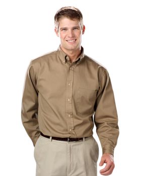 'BG8213 Men's L/S 100% cotton twill Shirt'