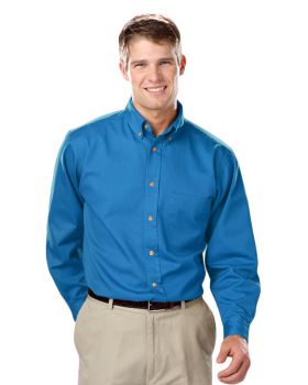 'BG8213 Men's L/S 100% cotton twill Shirt'