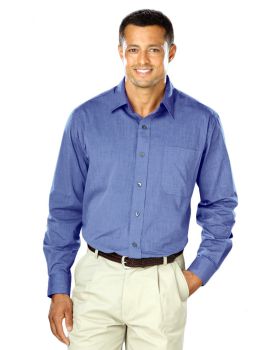 'BG8215 Men's L/S Crossweave Shirt'