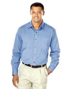 'BG8215 Men's L/S Crossweave Shirt'