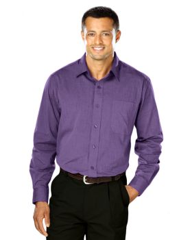 'BG8215 Men's L/S Crossweave Shirt'