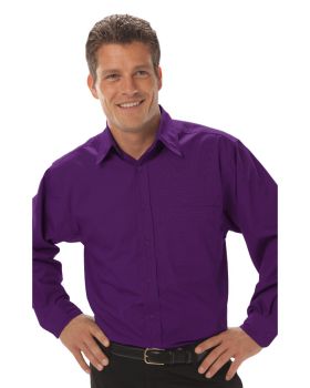 'BG8330 Men's L/S Fine Line Twill Shirt'