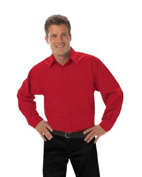 'BG8330 Men's L/S Fine Line Twill Shirt'