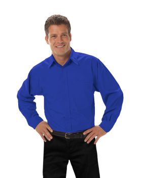 'BG8330 Men's L/S Fine Line Twill Shirt'