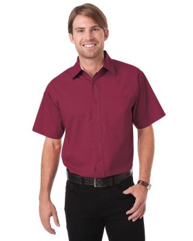 'BG8330S Men's S/S Fine Line Twill Shirt'