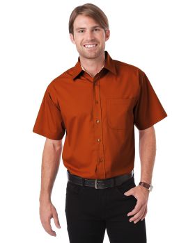 'BG8330S Men's S/S Fine Line Twill Shirt'
