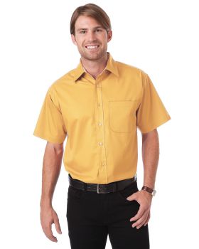 'BG8330S Men's S/S Fine Line Twill Shirt'