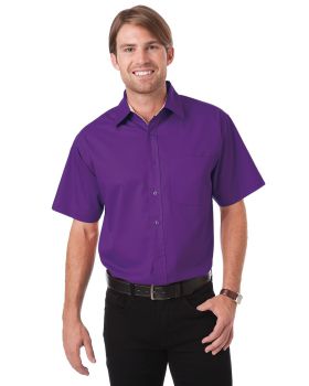 'BG8330S Men's S/S Fine Line Twill Shirt'