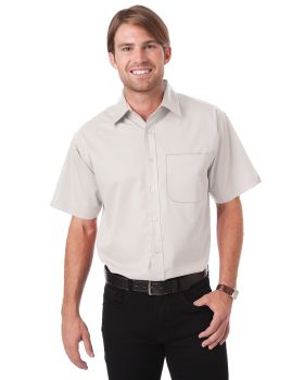 'BG8330S Men's S/S Fine Line Twill Shirt'