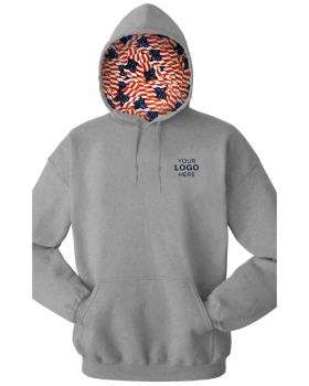 'BG9301PHA Americana Adult Pullover Hoodie'