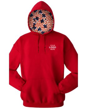'BG9301PHA Americana Adult Pullover Hoodie'