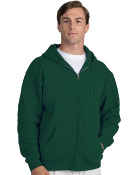 'BG9302Z Adult Zip Front Hoodie'