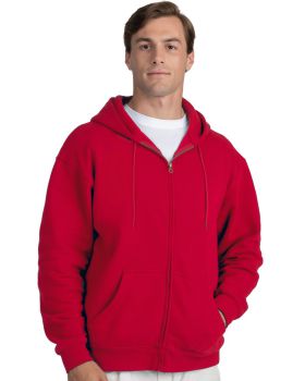 'BG9302Z Adult Zip Front Hoodie'