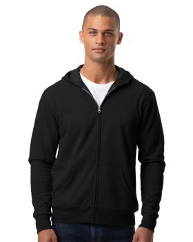 'BG9304Z Adult Zip Front Hoodie'