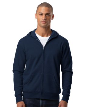 'BG9304Z Adult Zip Front Hoodie'