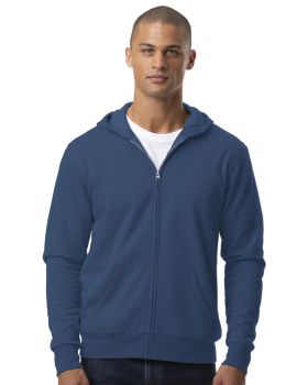 'BG9304Z Adult Zip Front Hoodie'