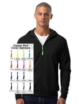 'BG9304ZB Custom Zipper Pull Essex Hoodie'