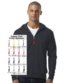 'BG9304ZB Custom Zipper Pull Essex Hoodie'